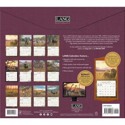 Spirit Of Africa 2027 Calendar