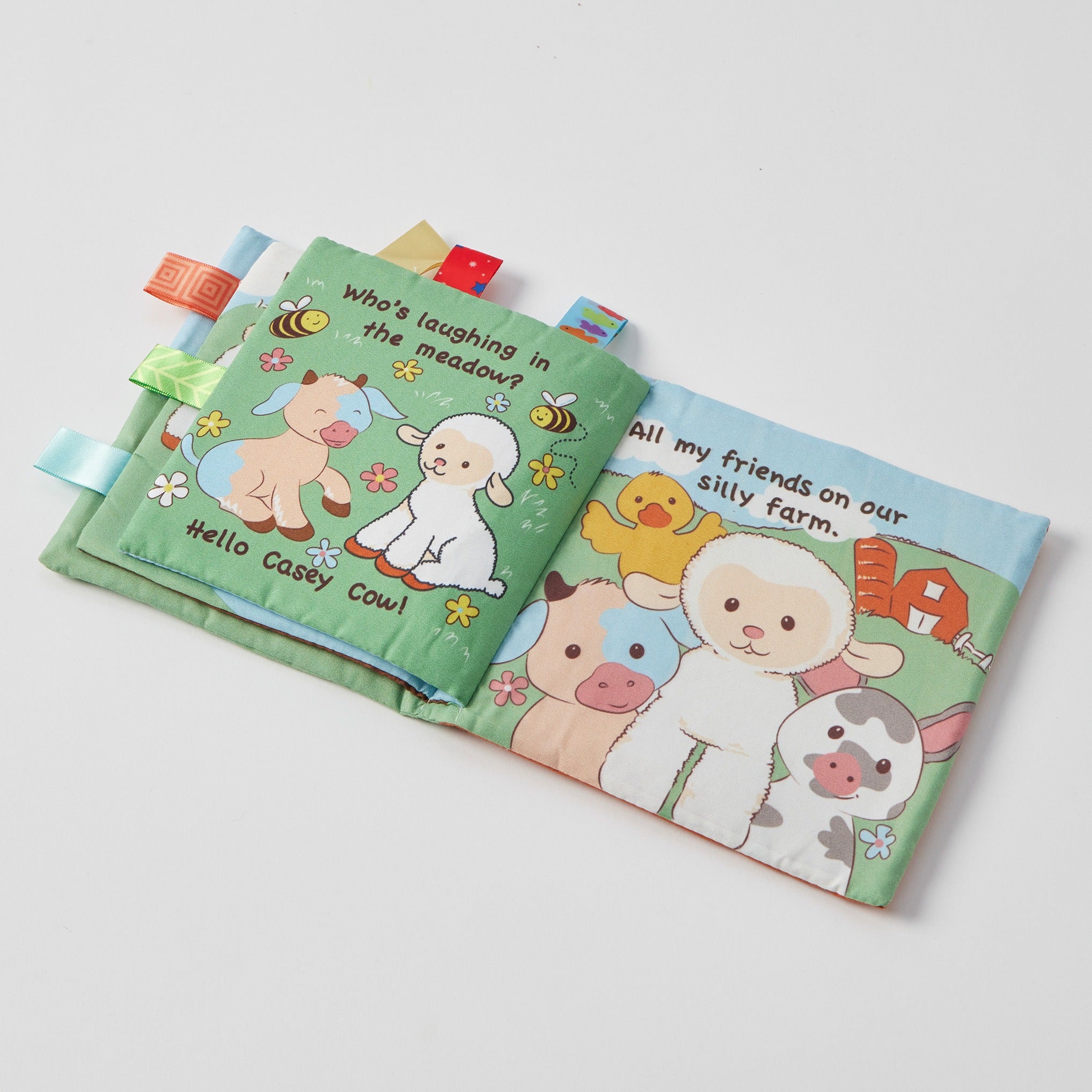 Sherbets Silly Farm Fabric Book