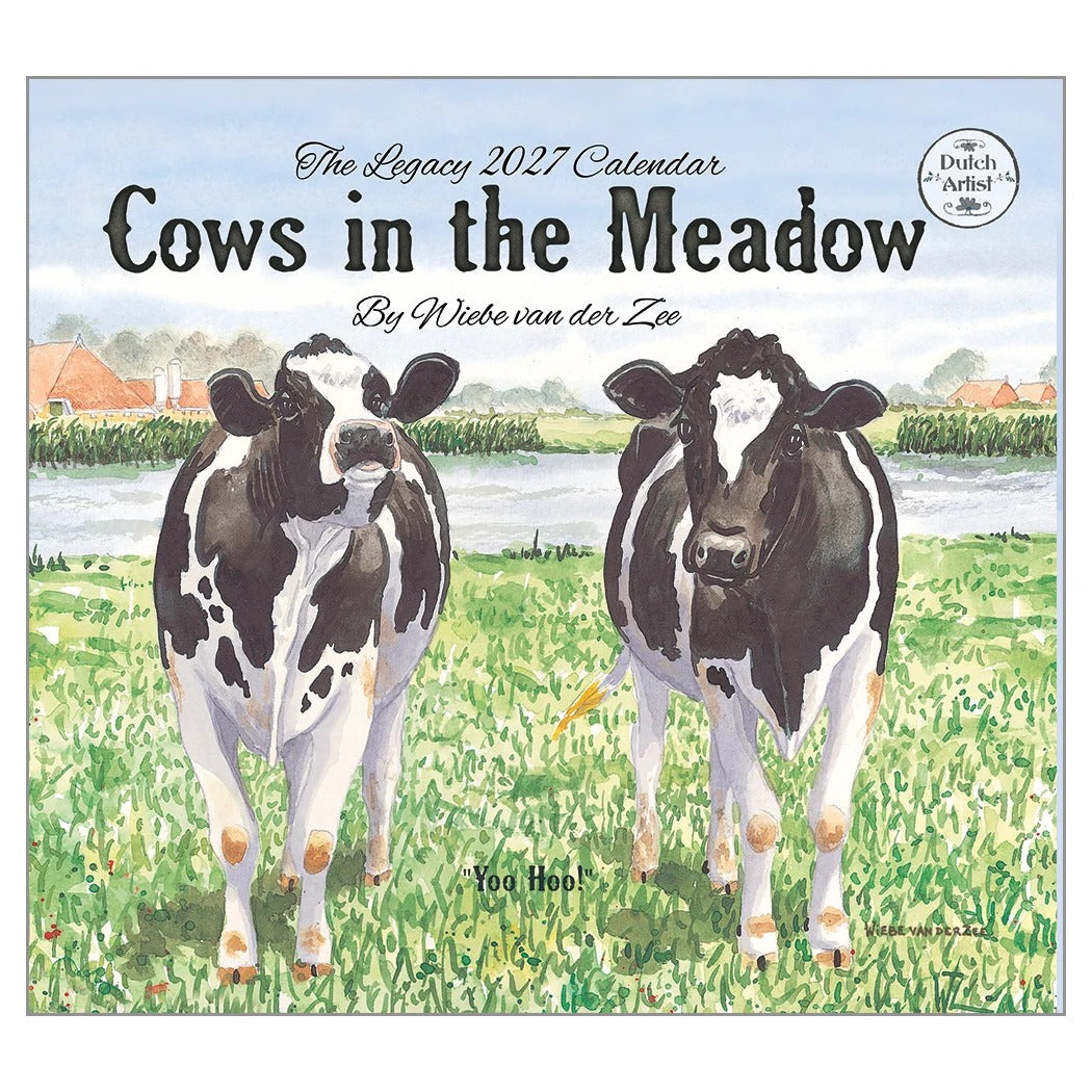 Cow In The Meadow 2027 Calendar