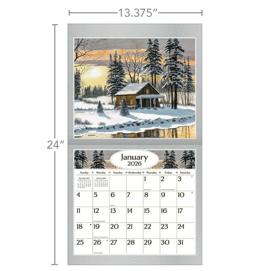 Road Home Calendar 2026