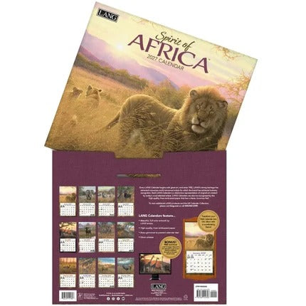 Spirit Of Africa 2027 Calendar