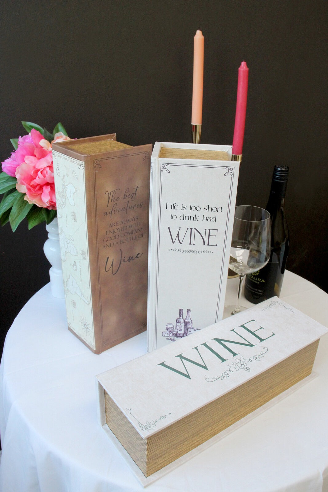Wine Box Life Is To Short