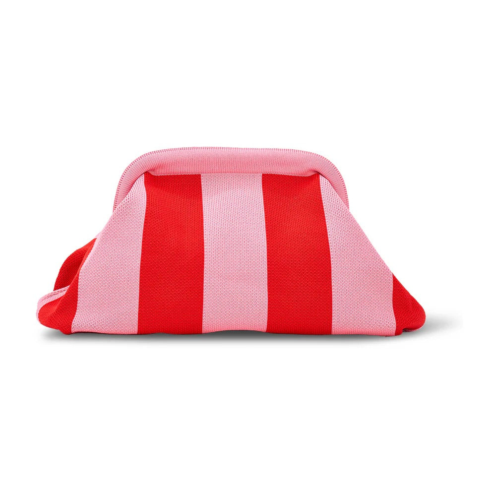 Dumpling Clutch - Red Pink