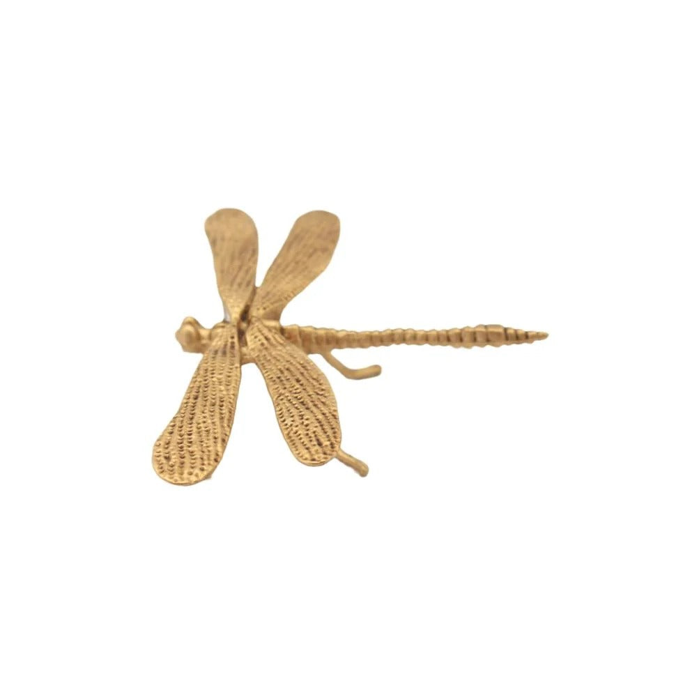 Dragonfly Sculpture Gold 11.5*9*3