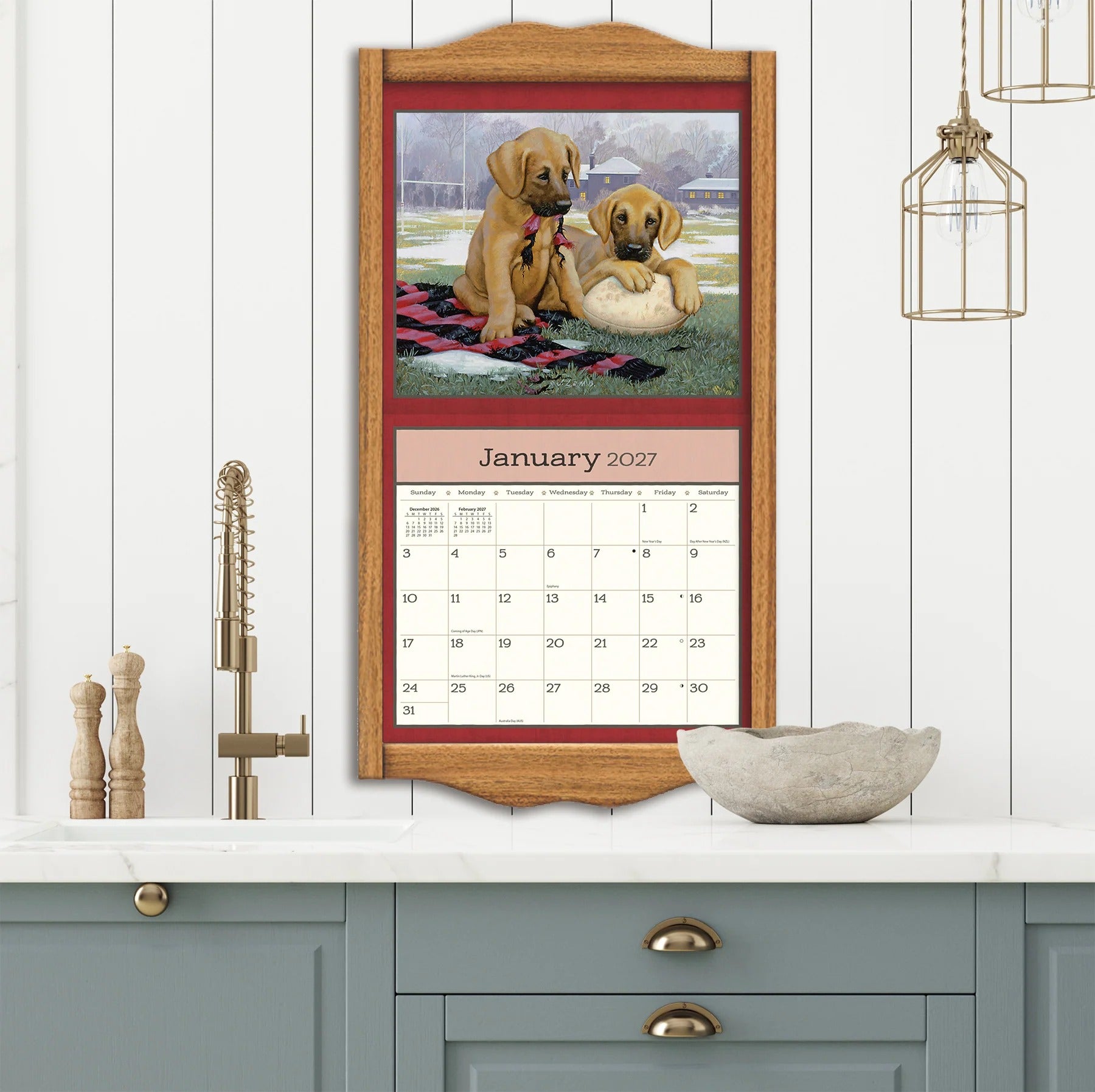 Puppies 2027 Calendar
