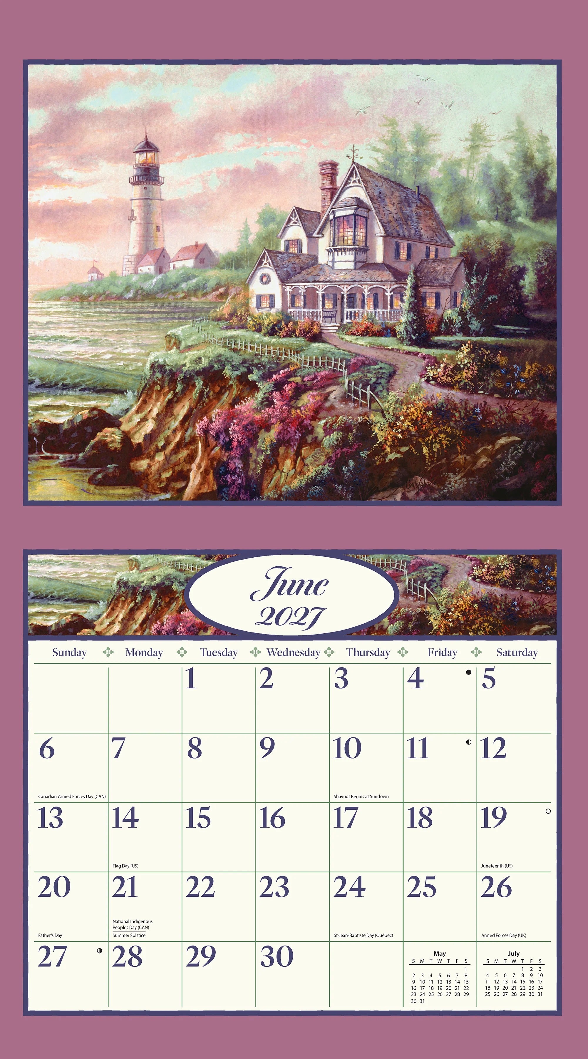 Bygone Days 2027 Calendar