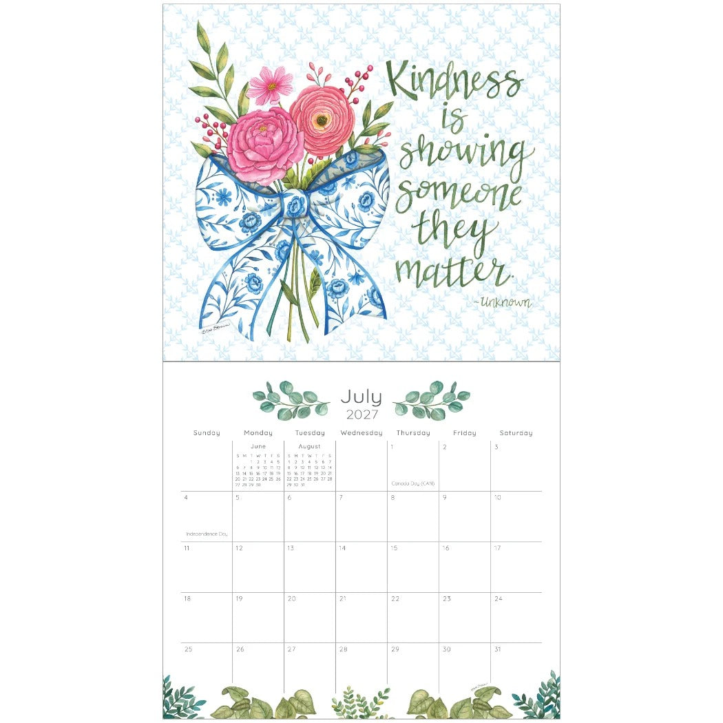Kindness Matters 2027 Calendar
