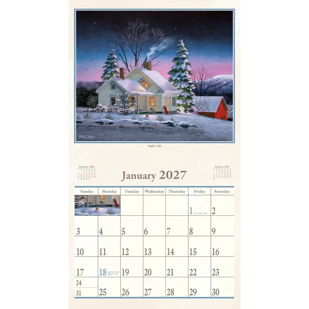 A Place To Come  2027 Calendar