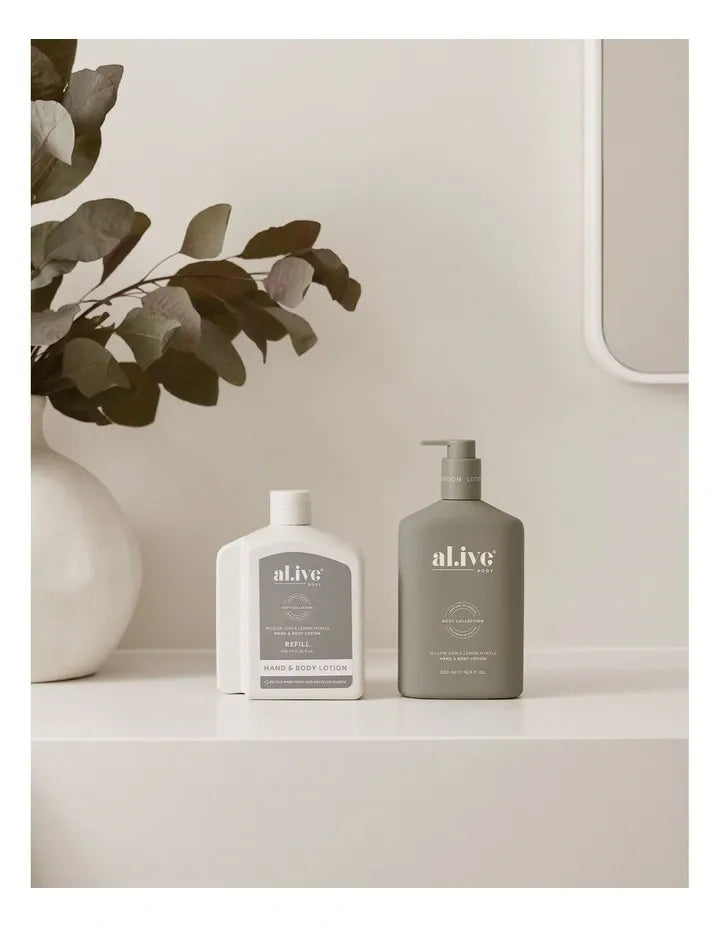 650ml Lotion Refill Willow Gum & Lemon Myrtle