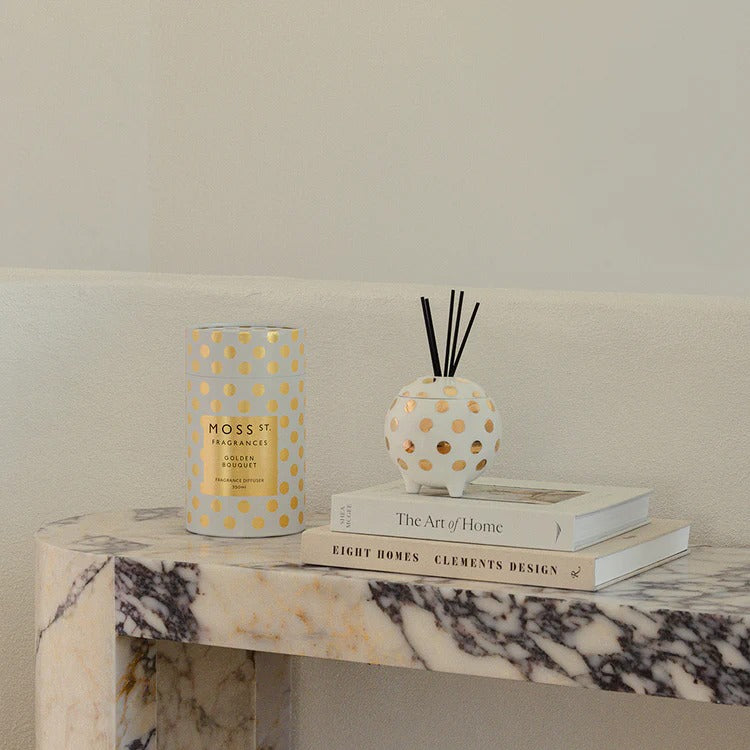 Golden Bouquet Ceramic Diffuser 350ml