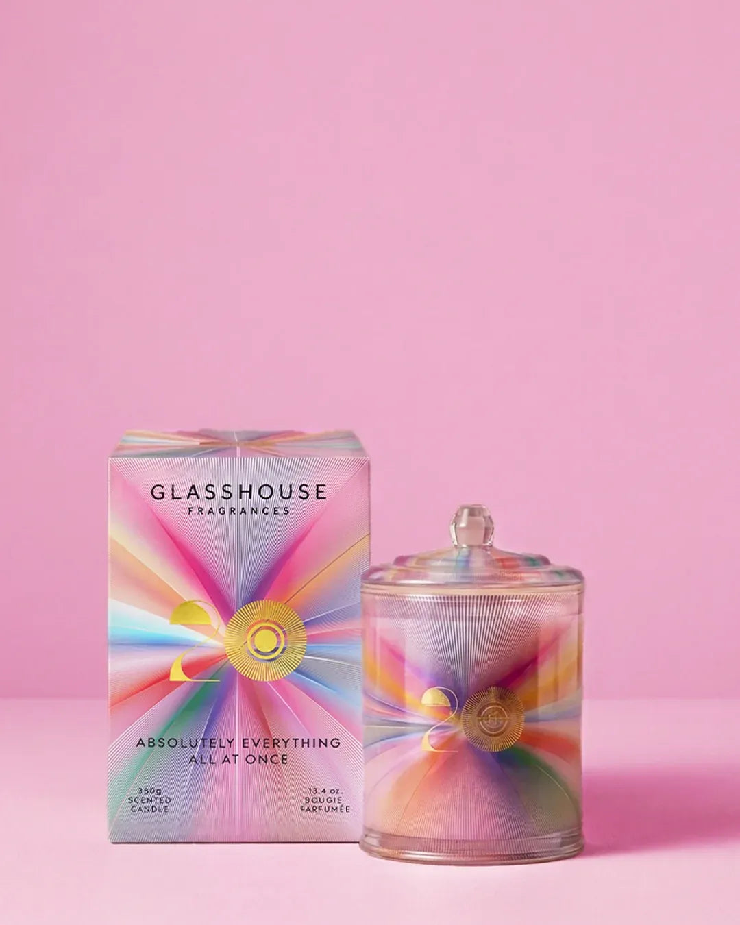2o Year Anniversary Candle 380g