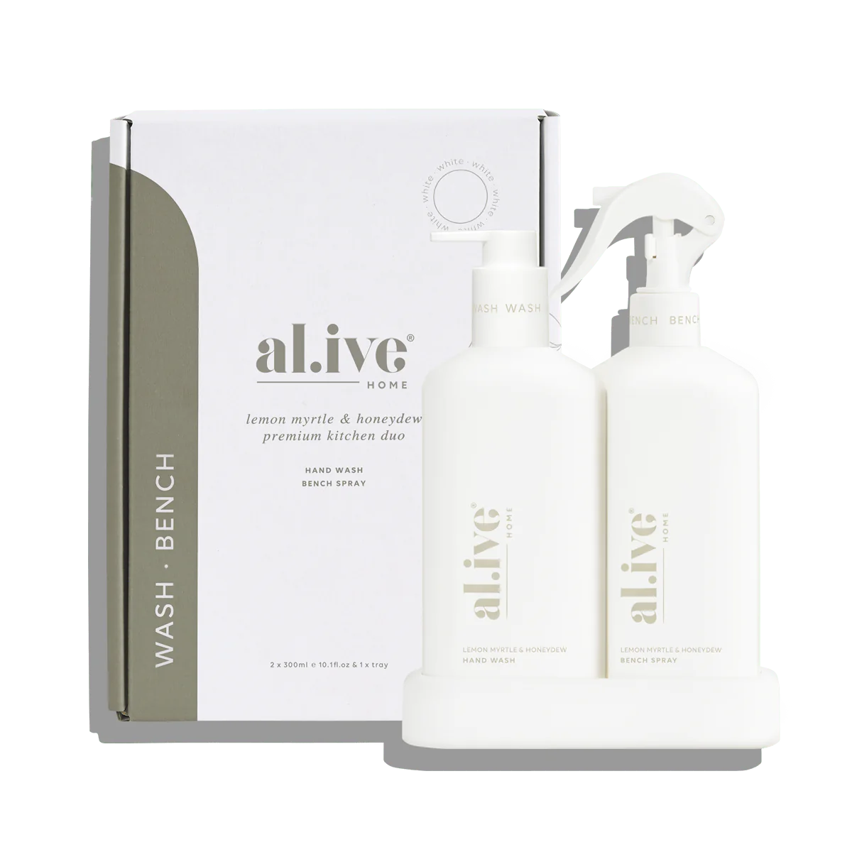 Lemon Myrtle & Honeydew Wash & Bench Kitchen Duo