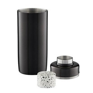 Cocktail n Co Royce Cocktail Shaker 500ML Blk/Terz Gift Boxed