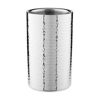 Cocktail n Co Lexington Hammered Wine Cooler Silver Gift Boxed