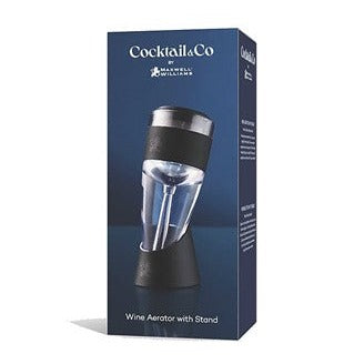 Cocktail n Co Wine Aerator With Stand Gift Boxed