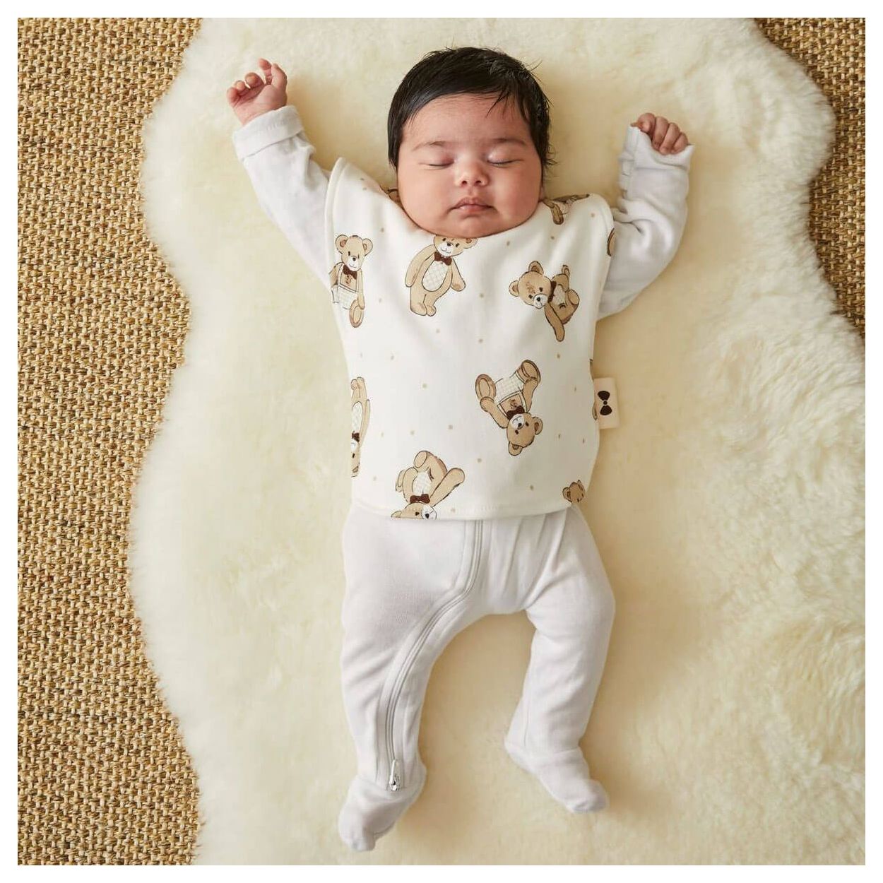 Notting Hill Bear Jersey Bibs Set 2