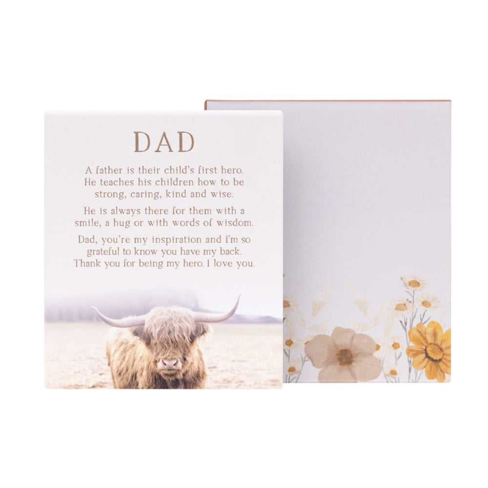 Rustic Meadow Dad Verse