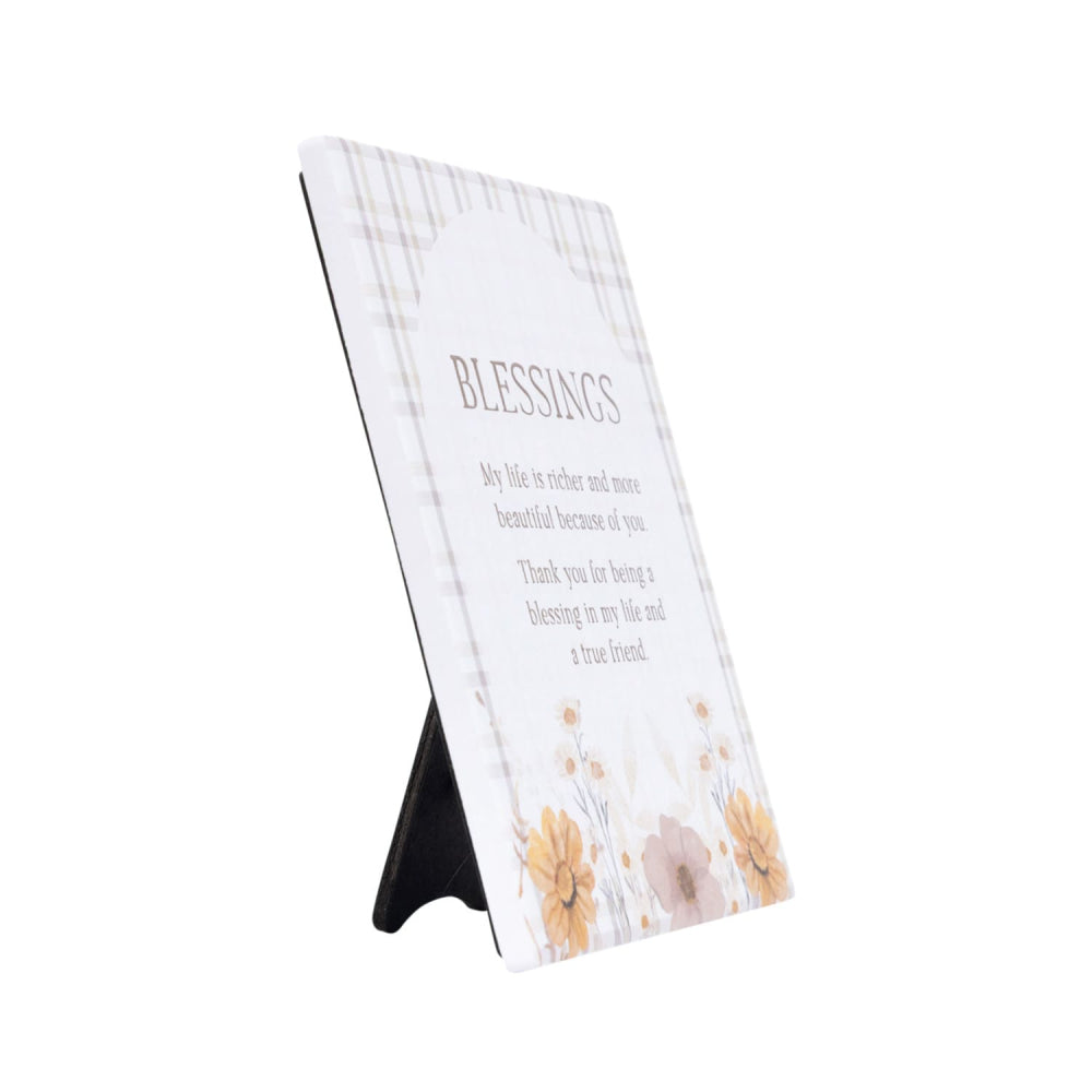Rustic Meadow Blessings Verse