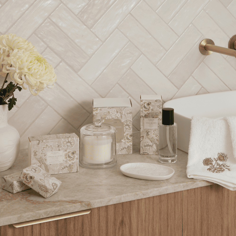 Timeless Blossoms Scented Soap Set of 2