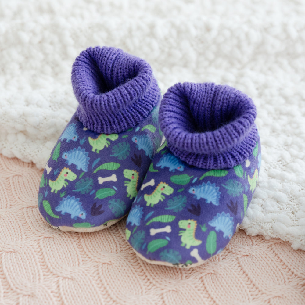 Toddler Slipper Dino Bones