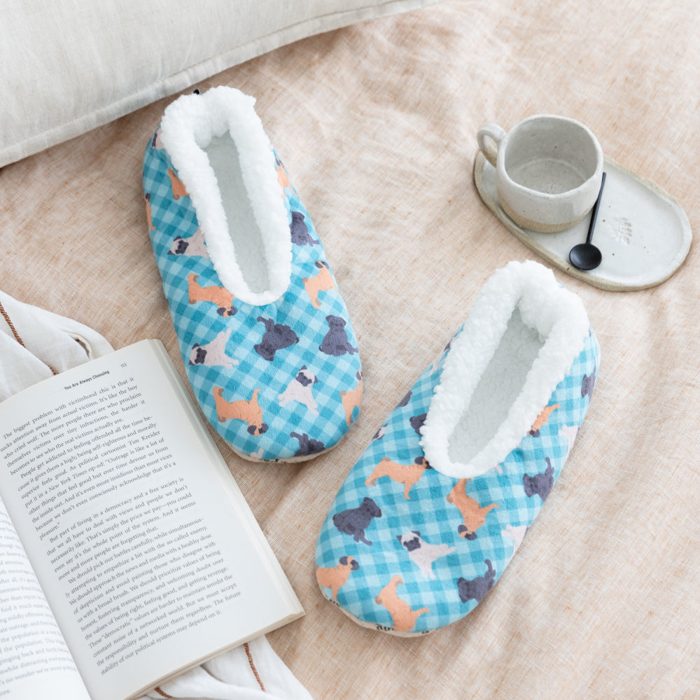 Women's Pet Pug Slipper
