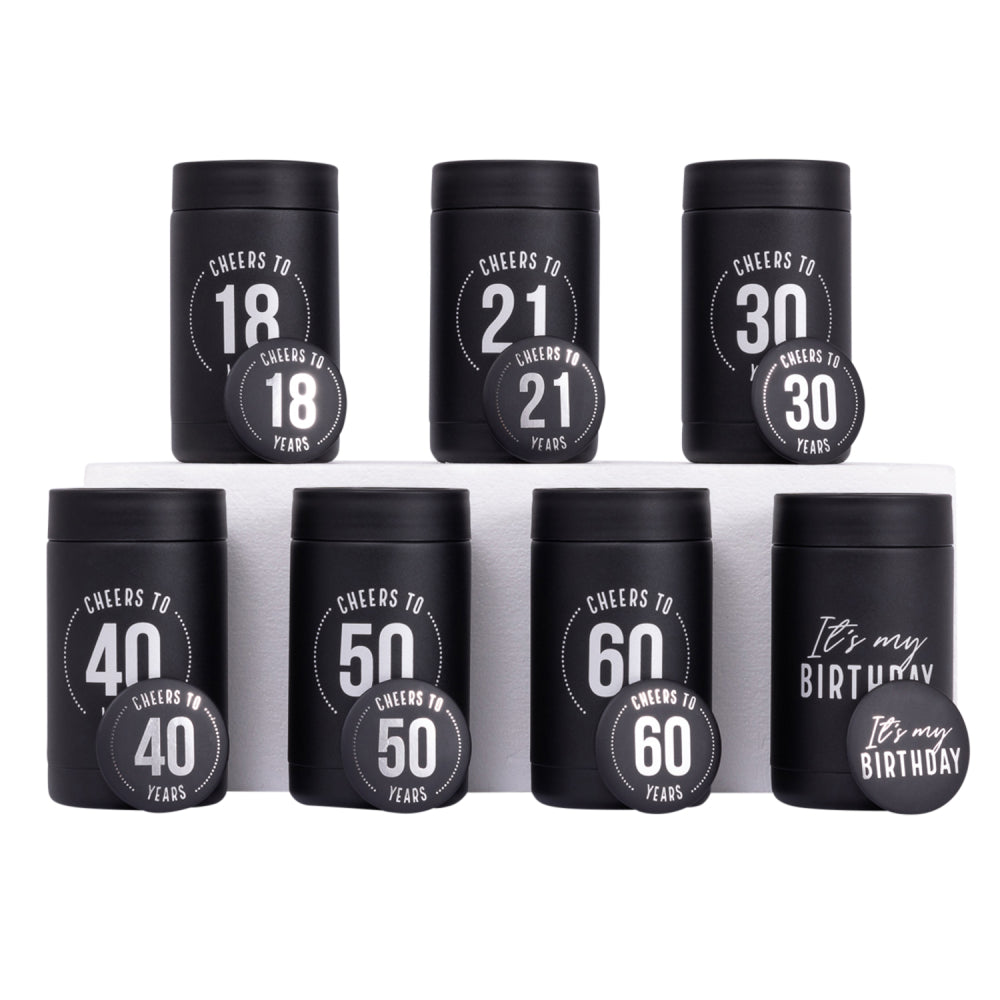Celebration 30tht Insulated Drink Cooler & Badge Set