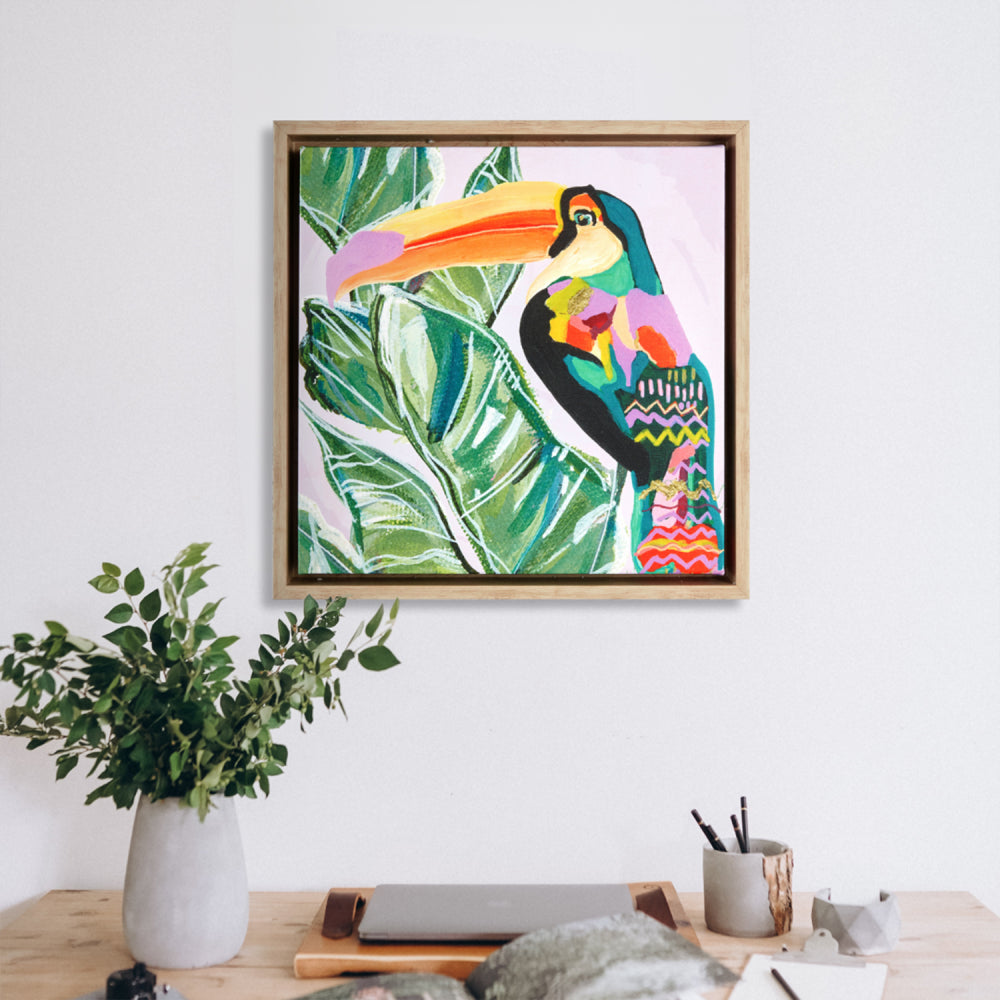 Talulah Framed Canvas 34x34