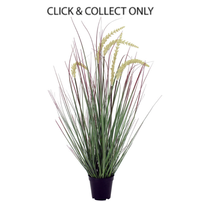 96cm Artificial Grass With Black Pot