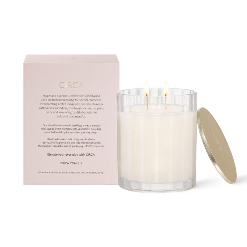 Amber & Sandalwood Candle