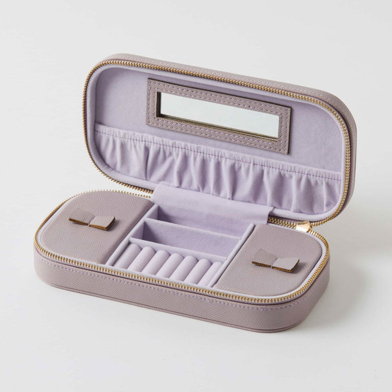 Ambrosia Rectangular Jewellery Case -Lilac