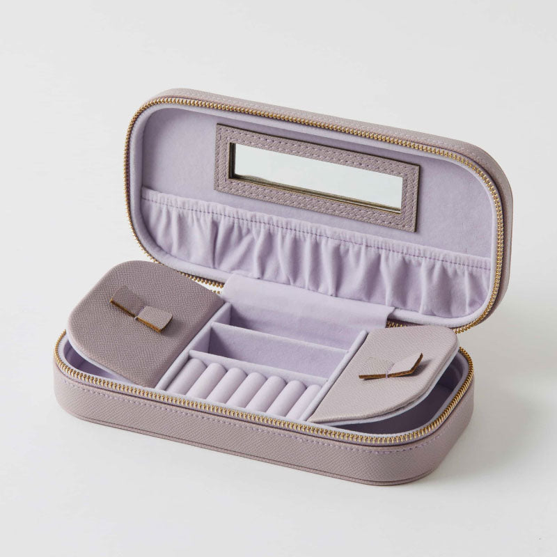 Ambrosia Rectangular Jewellery Case -Lilac