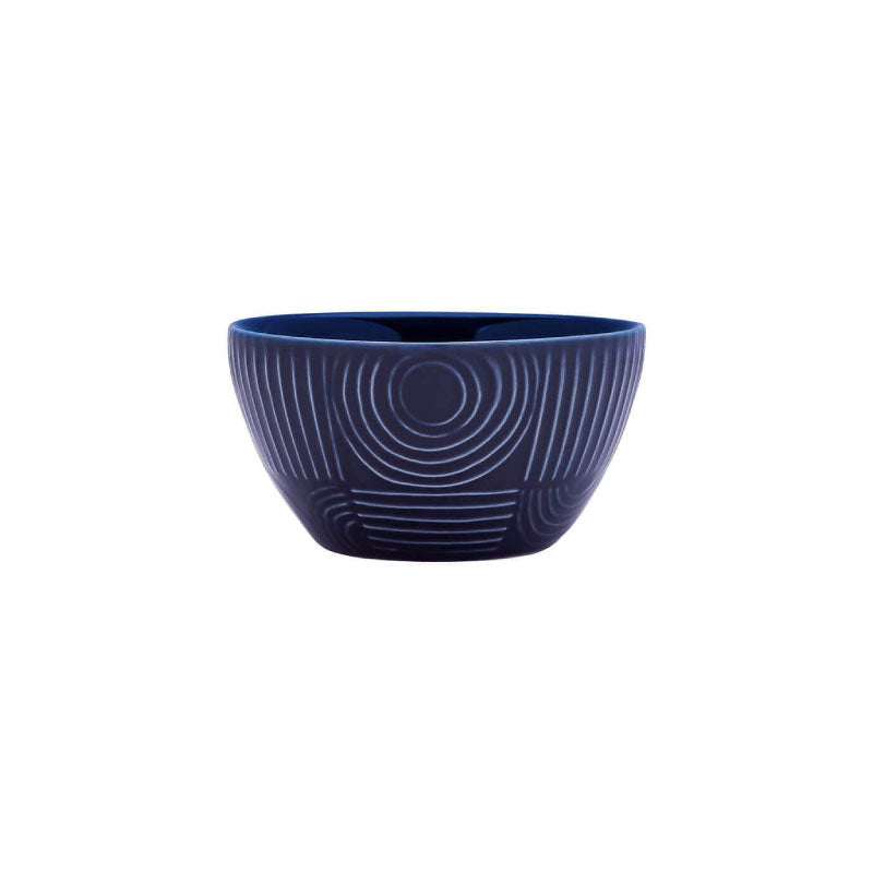 Arc Bowl Set of 4 12cm Indigo Blue