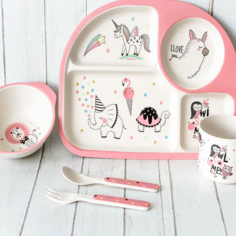 Unicorn top dinner set