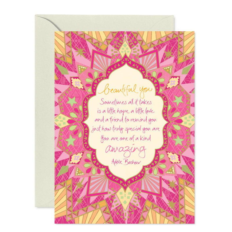 Beautiful You Greeting Card
