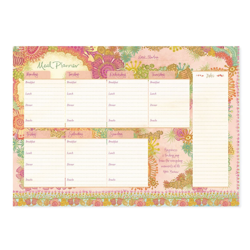 Intrinsic Bloom A4 Meal Planner 