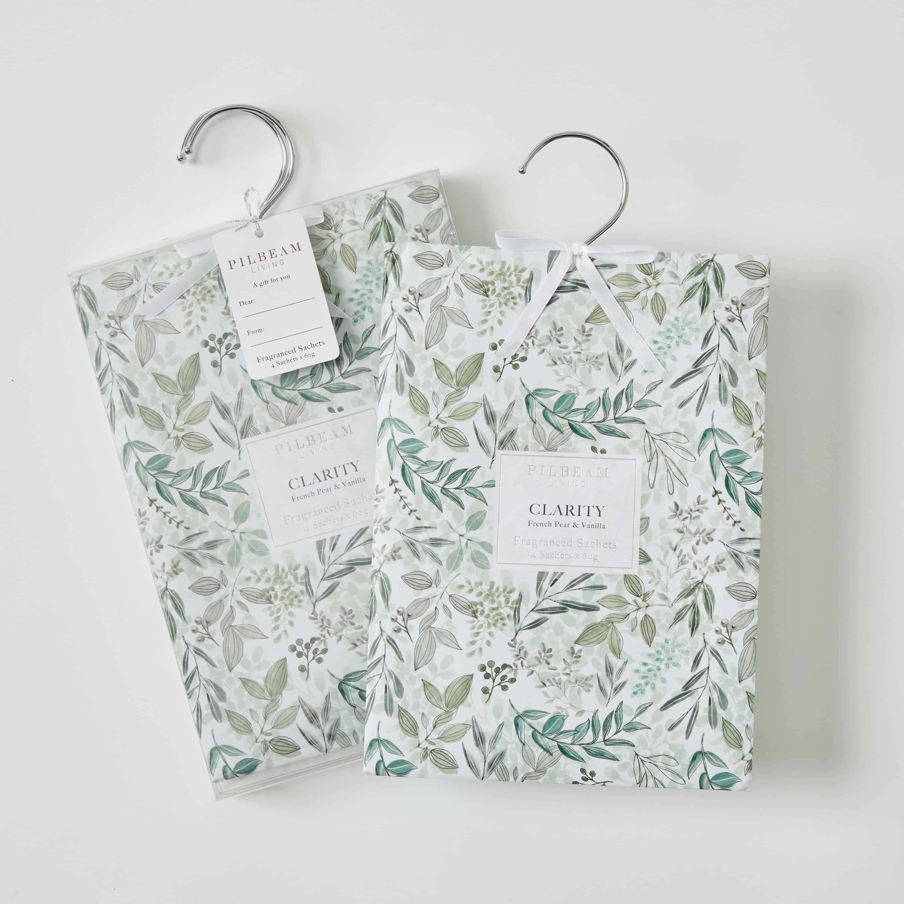 Clarity Hanging Scent Sachets 