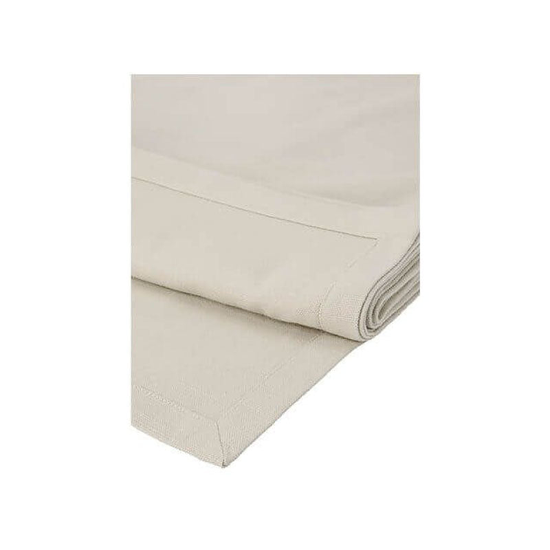 Cotton Classics Rectangular Tablecloth 230x150cm Pebble