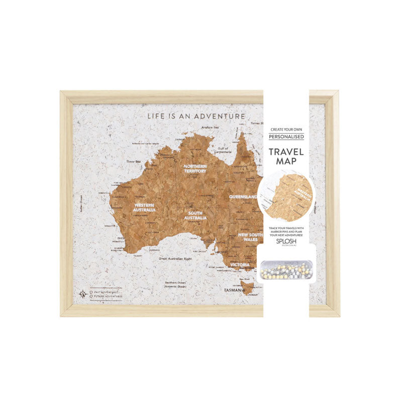 Desk Travel Map