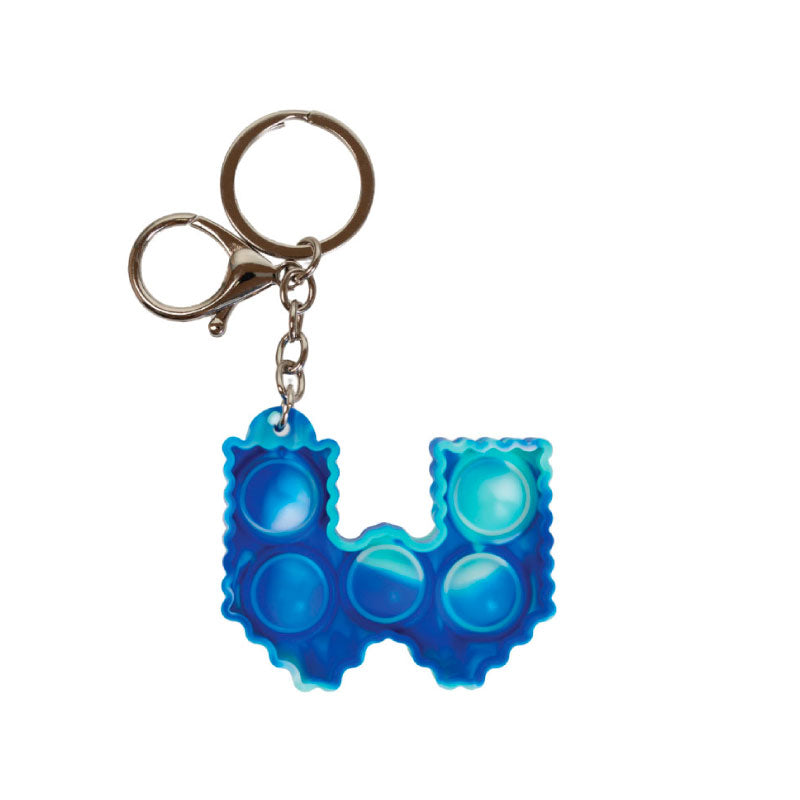 Fidget Pop Keychain Blue W