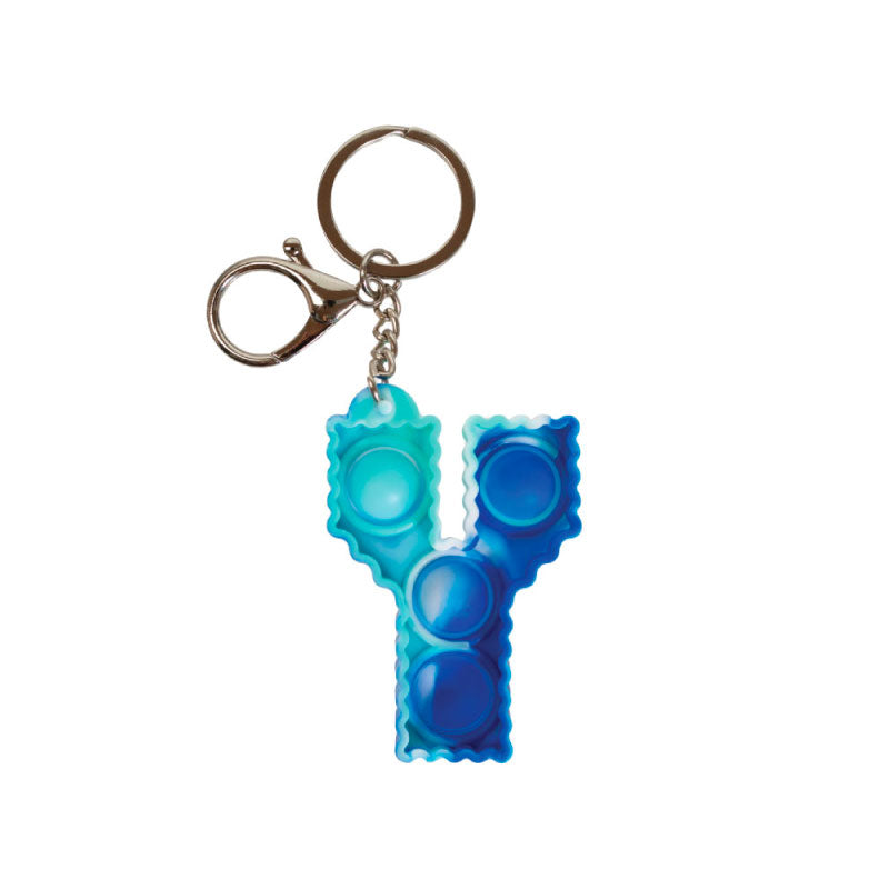 Fidget Pop Keychain Blue Y