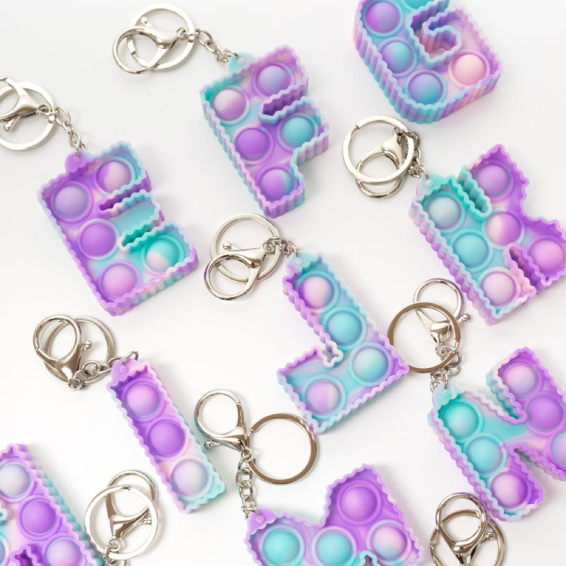 Fidget Pop Keychain Purple G