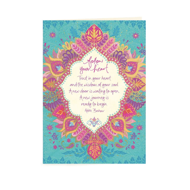 Follow Your Heart Greeting Card
