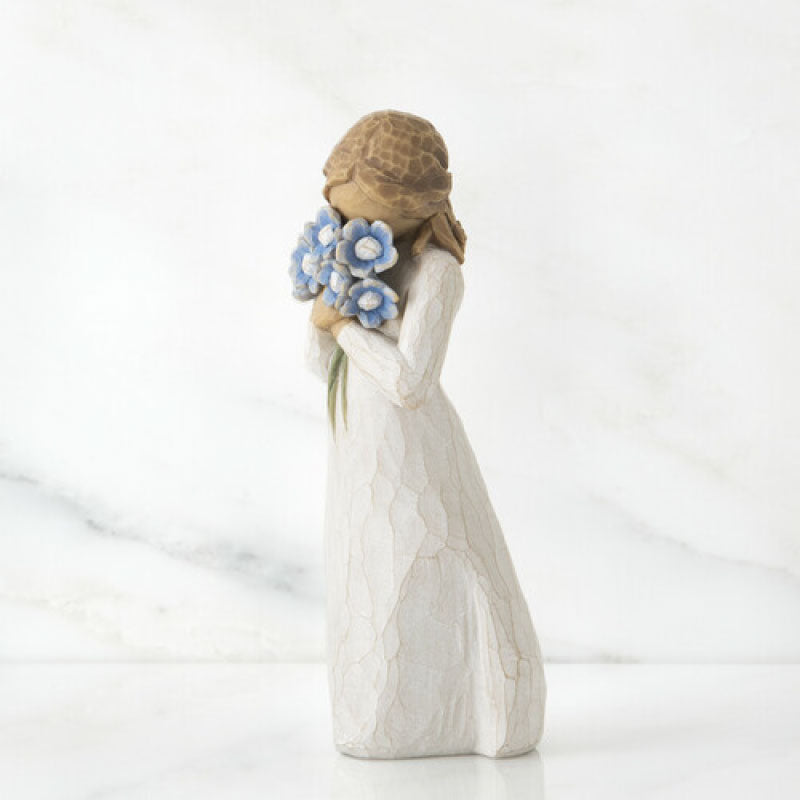 'Forget Me Not' Figurine