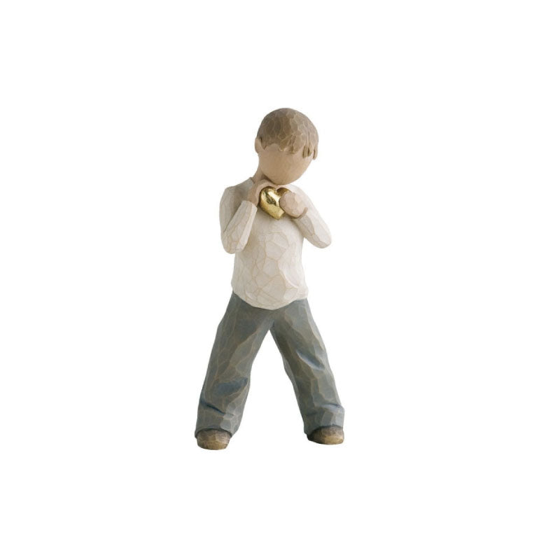 'Heart Of Gold' Figurine