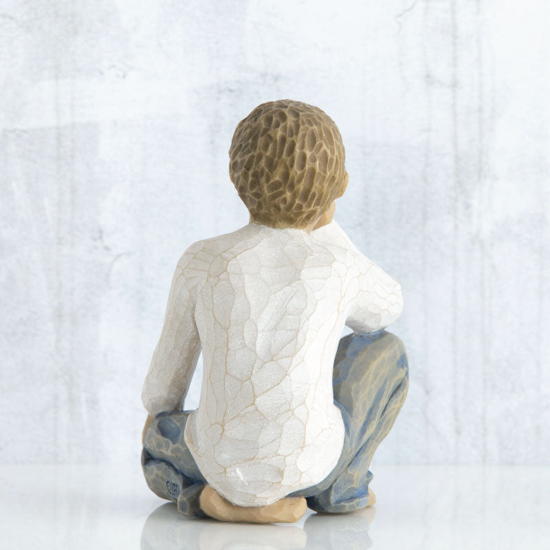 Inquisitive Child Figurine