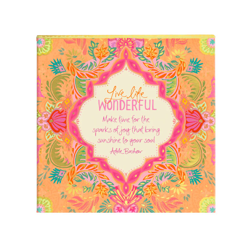 Live Life Wonderful Notebox