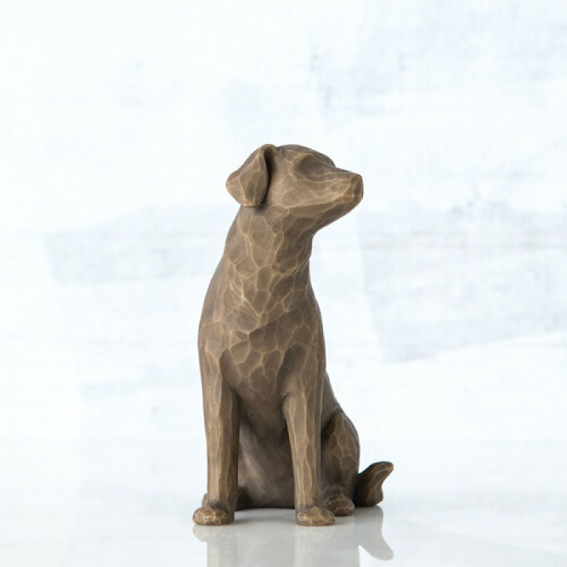 'Love My Dog (Dark)' Figurine