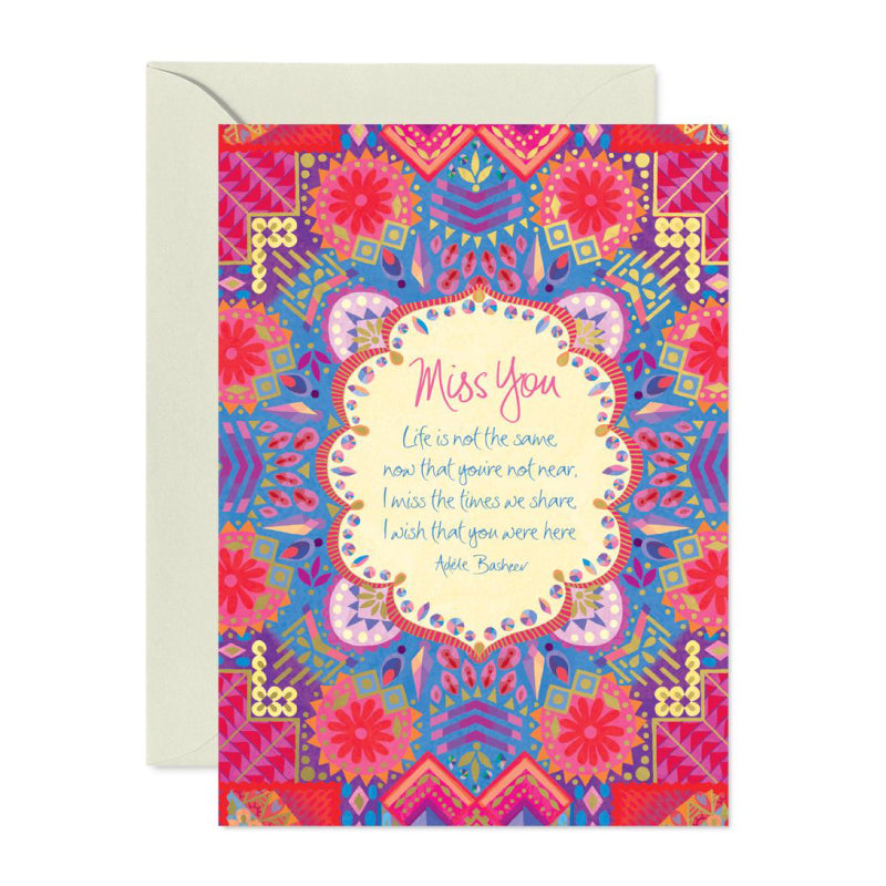 Miss You  Greeting Card