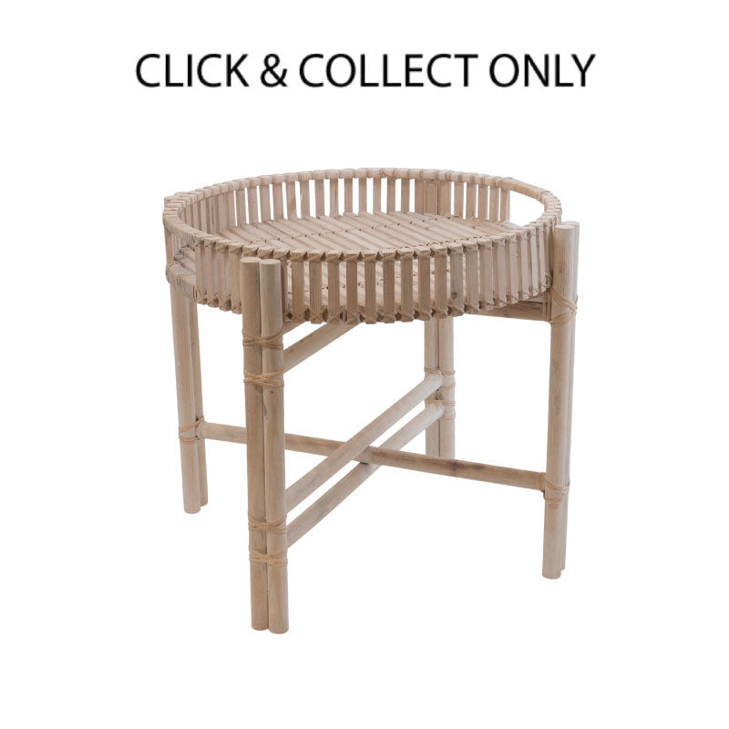 New Haven Rattan Fold Away Table Large