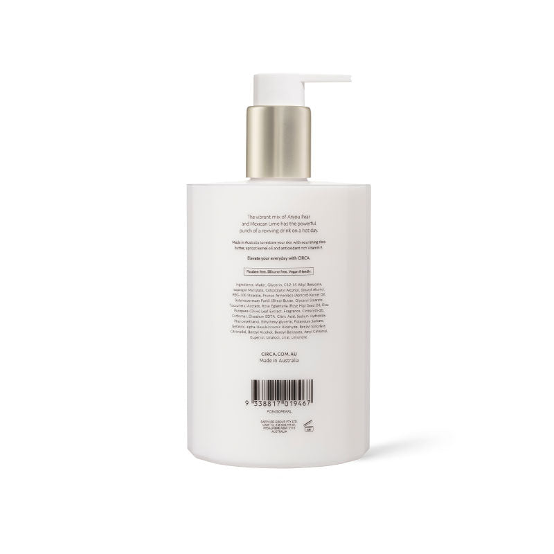 Pear & Lime Hand Lotion 450ml
